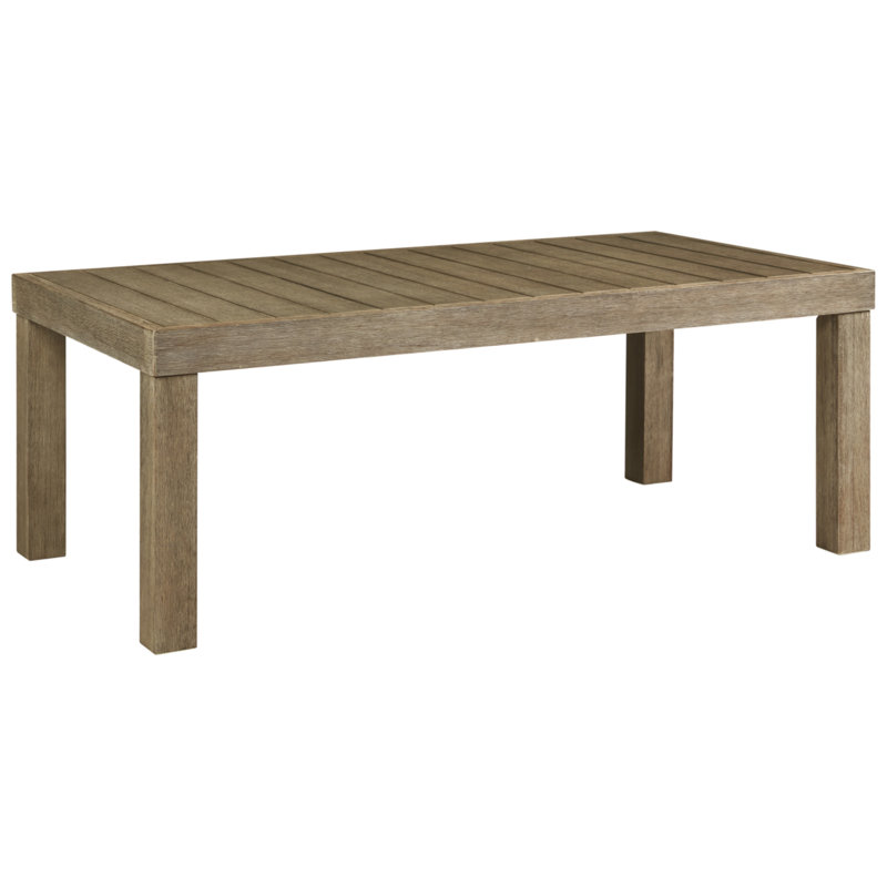 Union Rustic Royalton Eucalyptus Outdoor Coffee Table & Reviews Wayfair